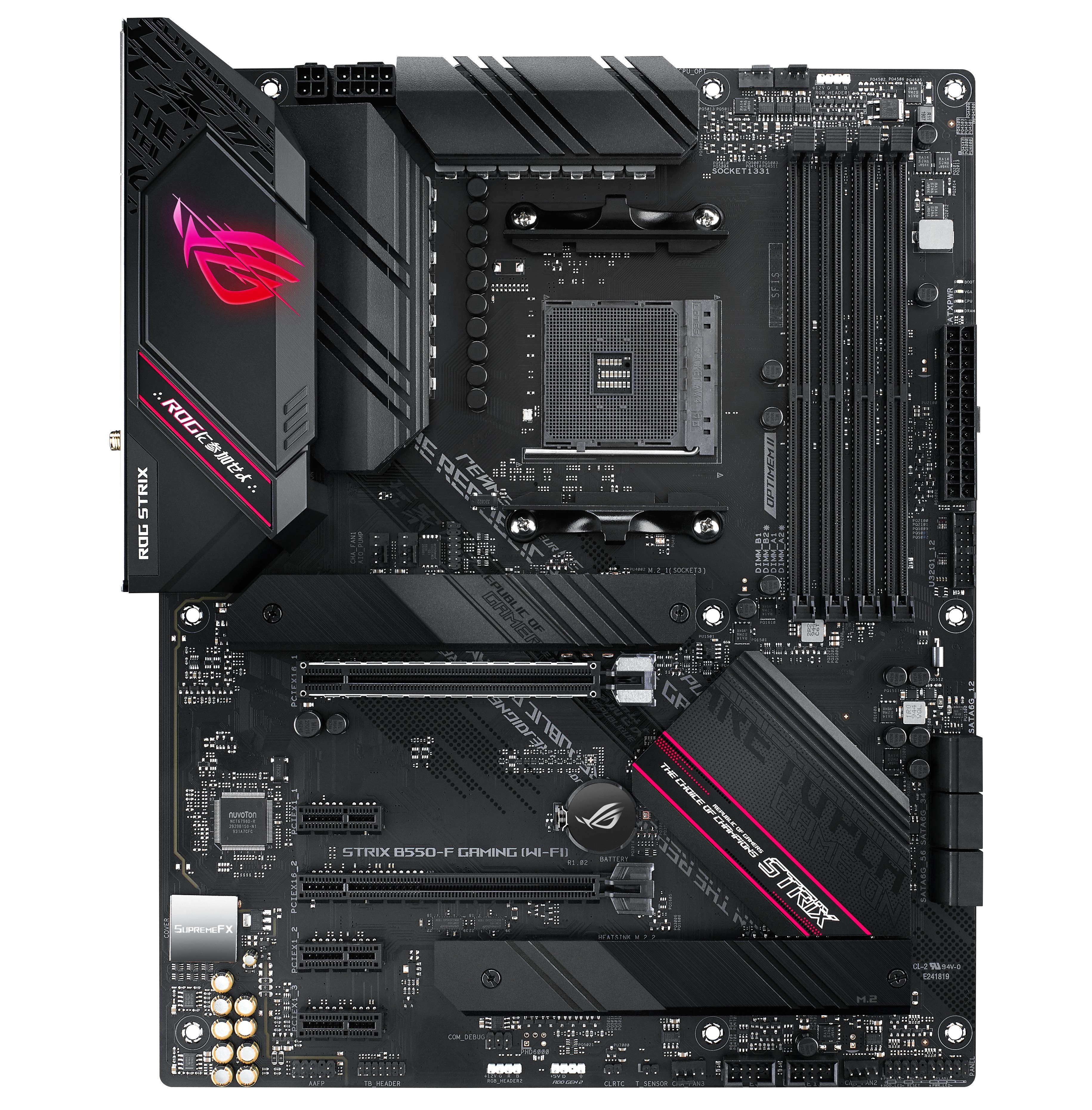 ASUS ROG Strix B550-F Gaming + Wi-Fi - The AMD B550 Motherboard
